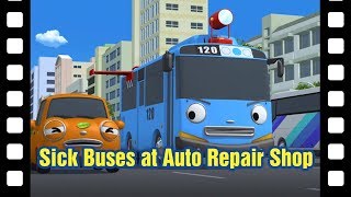 Tayo episodes l Tayo Sick buses at auto repair shop l 📽 Tayo's Little Theater #60