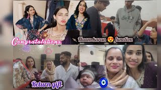 naamkaran function 🎉 congratulations 🎉 return gift 🎁 #trending #dailyvlog #vlog