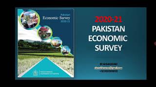 Pakistan Economic Survey 2020-21 | Current data about the Economy of Pakistan|