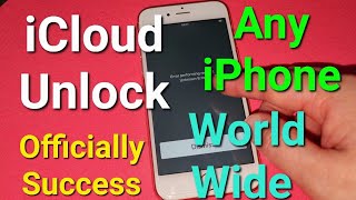 iCloud Activation Lock Unlock✔️Any iPhone Officially iCloud Lock Remove Success✔️