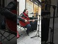 Very nice Hallelujah cover on Grafton Street 🎤🎸🎶 #shorts #busking #dublin