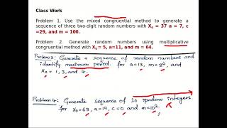 Module 3_2: Random Number generation and Testing technique