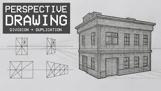 Perspective Drawing 7 - Division & Duplication [Useful Techniques]