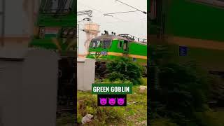 Green Goblin WAG 9 on full speed 🔥😈 | train video | Indian Railway | #shorts #railfans #subscribe