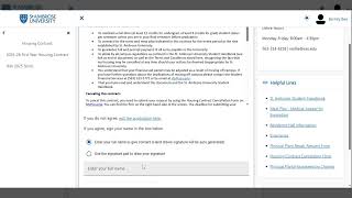 First-Year Students: How to Submit a Housing Contract