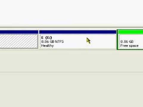 Disk Management in XP Disk Management in XP