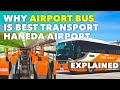 HanedaAirport 🇯🇵 Limousine Bus EXPLAINED | Ticket, Fee, Seat Facilities