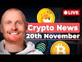 Crypto News: November 20th: Jupiter Airdrop Update | Bitcoin Hits new All Time High