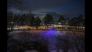 #弘前城雪燈籠まつり#Japan#Hirosaki#Aomori#弘前#relaxationstockfootage