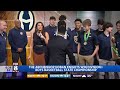 fox 8 welcomes archbishop hoban knights to celebrate state championship