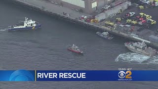 Rescue Crews Called To Pier 36 After Women Jumps In East River