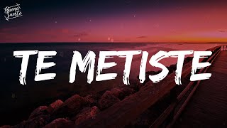 Te Metiste (Lyrics/Letra) - Ariel Camacho y Los Plebes Del Rancho