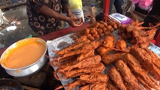 Shrimp Head Chop Recipe (চিংড়ি চপ) | Bangladeshi Street Food |