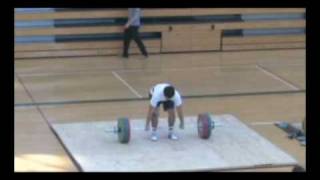 137 kg 302 pound Clean and Jerk