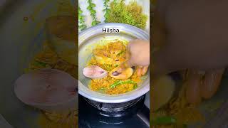 হাতে মাখানো ইলিশ রান্না। অসাধারণ খেত।😋#food #cooking #recipe #easyrecipe