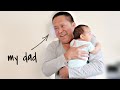 Papa's first time on baby watch - @itsJudysLife