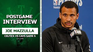 Joe Mazzulla PRAISES Al Horford After Celtics Advance to ECF | Game 5 Postgame I