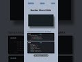 ✨ Hover-Activated Navbar | HTML CSS Menu Show/Hide Tutorial | MZCode01 #coding #css #shorts #viral