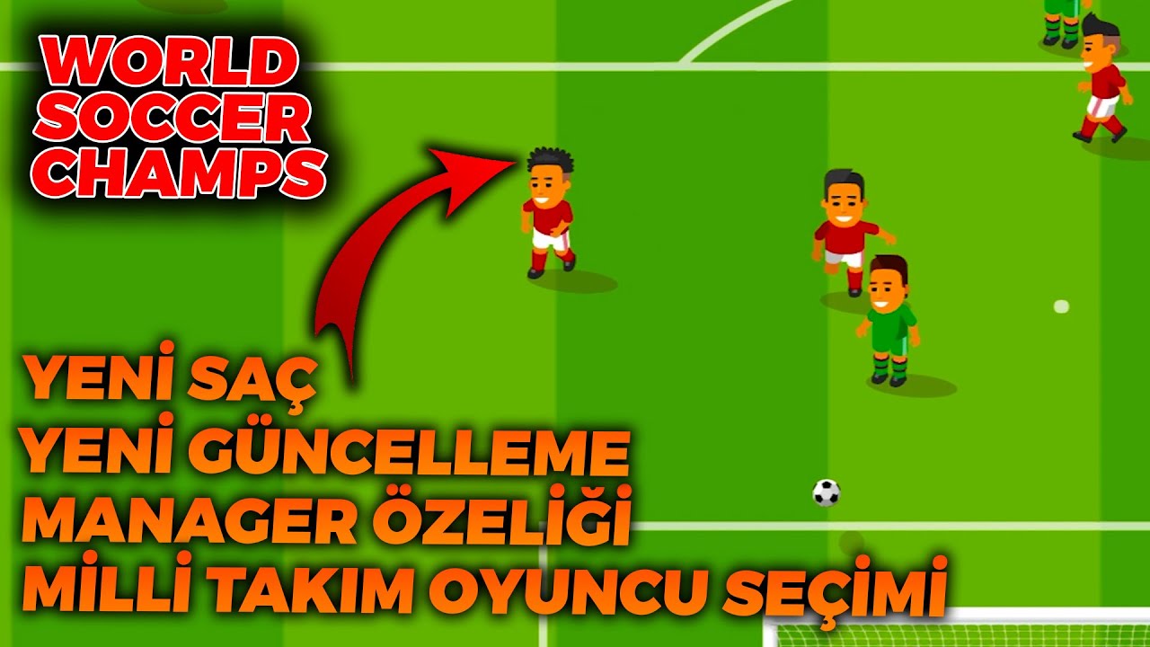 Menajer Kayıt Ekranı! Milli Takıma Oyuncu Seçme! World Soccer Champs ...