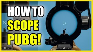 How to USE SCOPES \u0026 ZOOM in PUBG (ADS)(PS4, PS5 \u0026 Xbox)