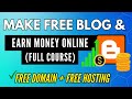 How to Create Free Affiliate Marketing Website with Blogger (Make Money Online)