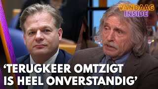 Johan over terugkeer Pieter Omtzigt: 'Heel onverstandig, die kunnen ze dadelijk weer aanvegen'