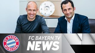 Robben signs new contract – Jupp‘s farewell from Säbener Straße