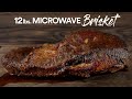 12lbs. Microwave Brisket Experiment, It's Insane!