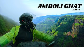 Bangalore to Maharashtra Bike Ride | Amboli Ghat | Day 1