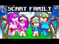 Having a SCARY FAMILY in Minecraft!