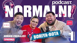 NORMALNI PODCAST #1 |Буря мен Бота | Пивнушкада кездестік | Бота тышқақ