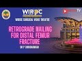 Multilock Distal Femoral Nail for Distal femur fracture : Dr B Shivashankar