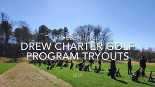 Drew Charter Golf Tryouts 2020