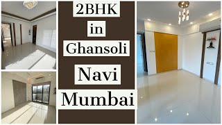 2BHK in ghansoli navi mumbai # 1.40 cr # new construction # near by station