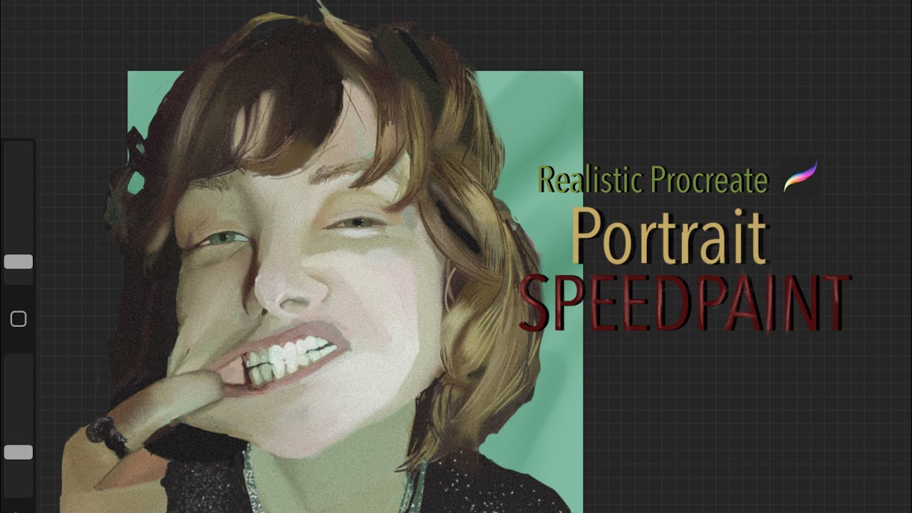 Realistic Procreate Portrait Speedpaint Youtube