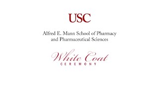 White Coat Ceremony for the PharmD Class of 2028