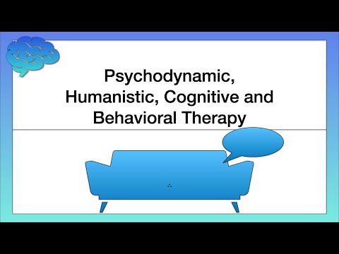 What is a significant difference between psychodynamic therapy and humanistic therapy?