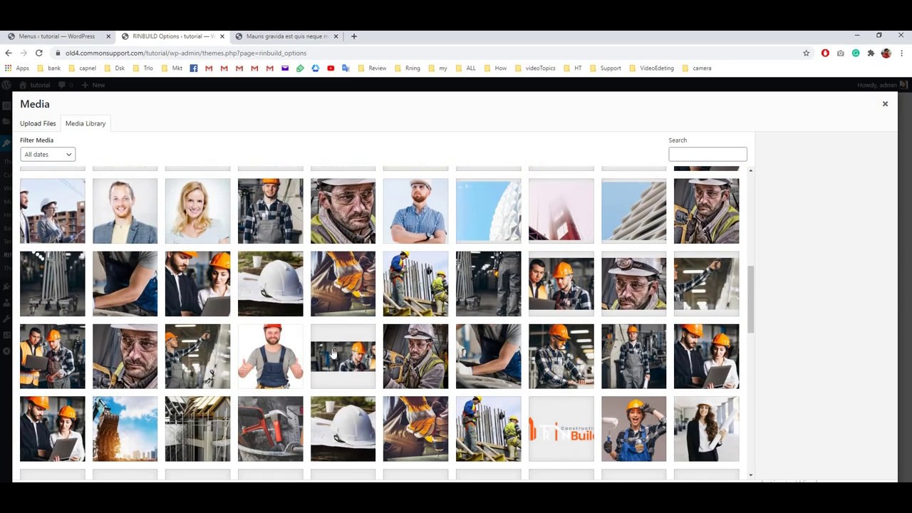 Blog Archive Search Setting Wordpress Youtube