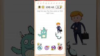 LEVEL 423 TRICKY PUZZLE SOLVED #braintest