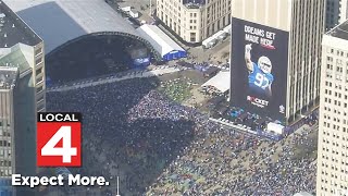 Downtown Detroit fills with tourists ahead of 2024 NFL Draft