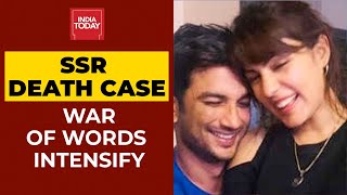SSR Death Case: War Of Words Intensify Between Sushant's Family & Rhea Chakraborty