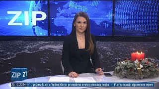 ZIP 25.12.2024 Središnje vijesti Z1 Televizije