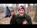 survival instructor teaches how to preserve meat in wilderness survival food rations