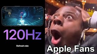 Apple Fans Reaction to iPhone 17 Finally Getting a 120Hz Display