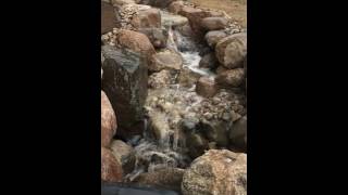 Pondless waterfall