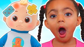 Boo Boo Song With Cocomelon JJ Boo Boo Doll + More Nursery Rhymes & Kids Songs