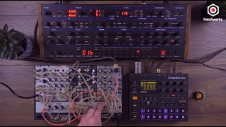 Sequential OB-6, Digitakt, and modular performance at Patchwerks!