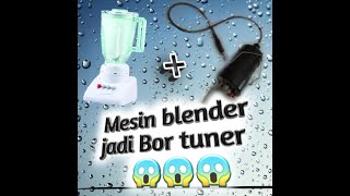 Bor tangan dari mesin blender dan piva pvc #Bor,  #Mesinblender, #