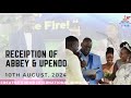 THE RECEIPTION OF ABBEY & UPENDO AT UCC BWAISE || 10TH AUGUST, 2024