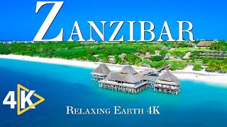 ZANZIBAR 4K - A Captivating Tour of Tanzania's Pristine Paradise - Calming Music